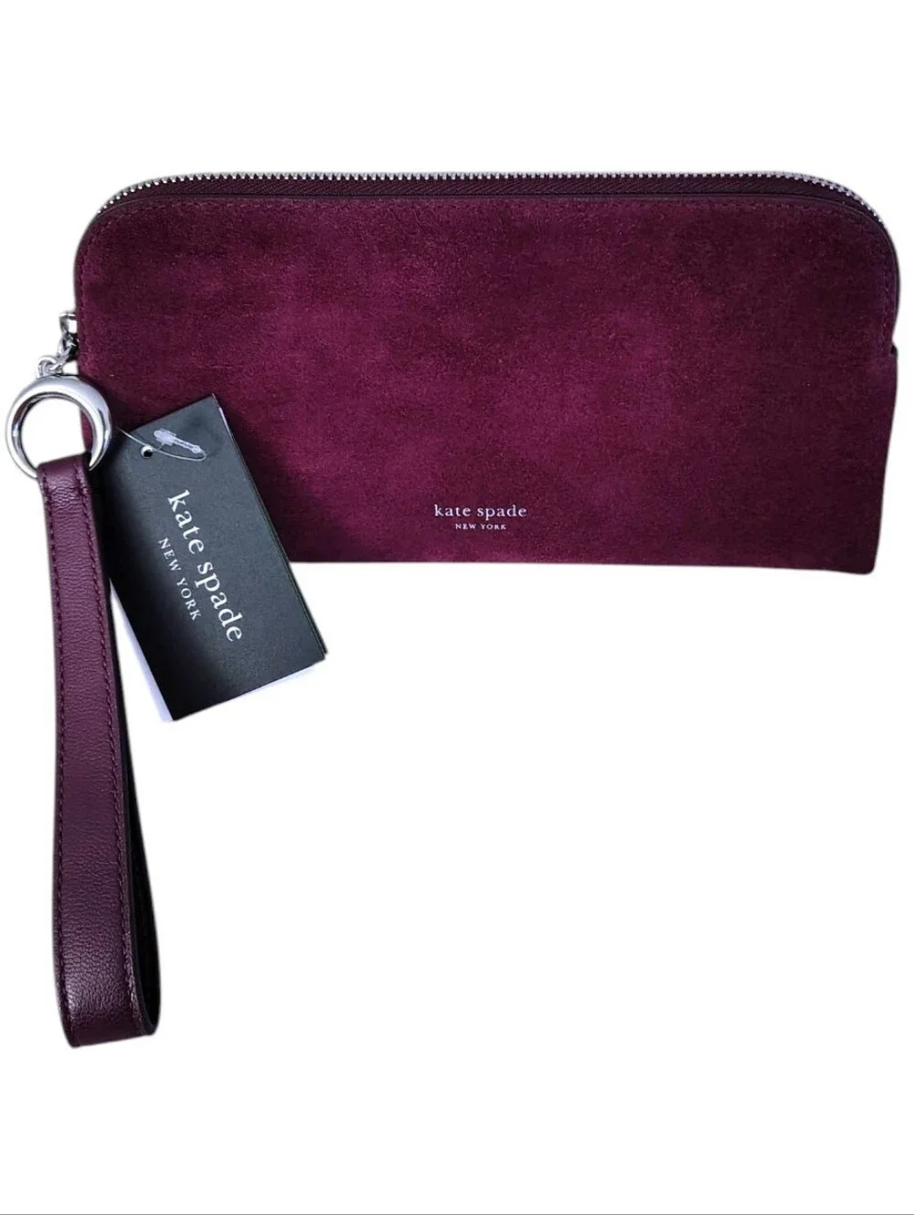 Kate Spade Suede Wristlet